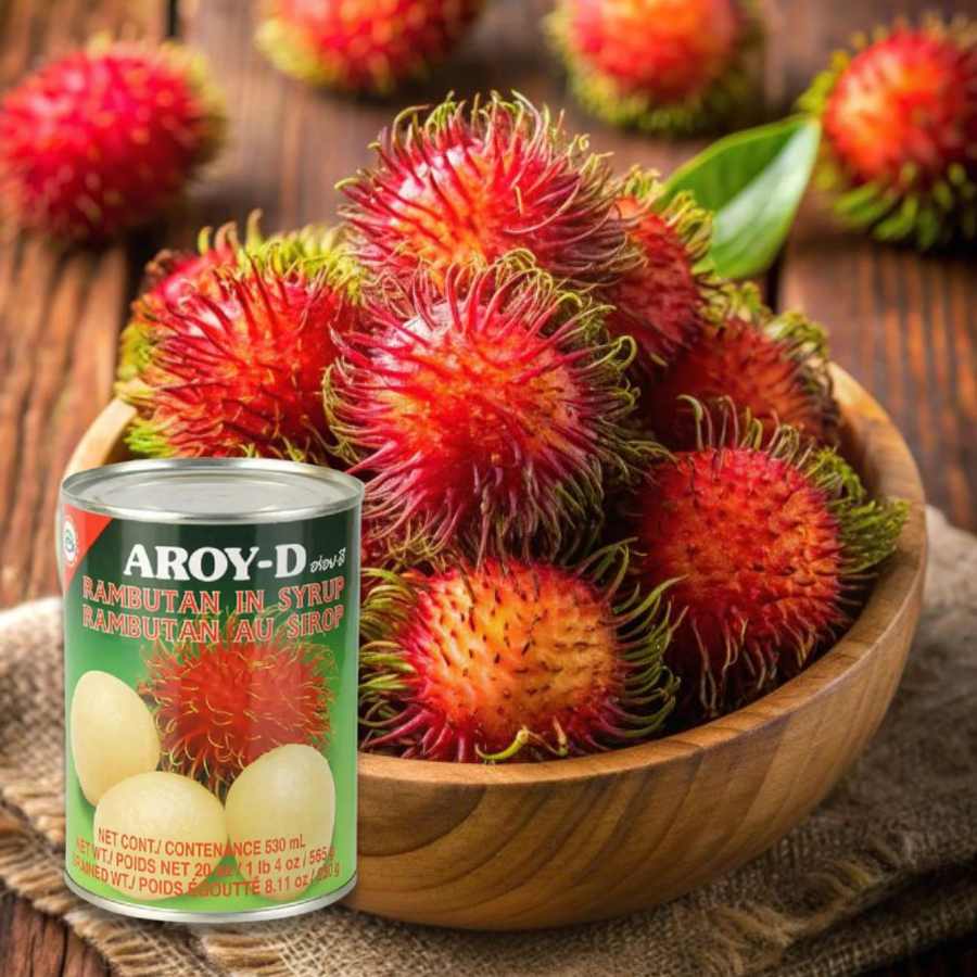 Aroy-D Rambutan In Syrup 565g (Chom Chom Hop) - Image 3
