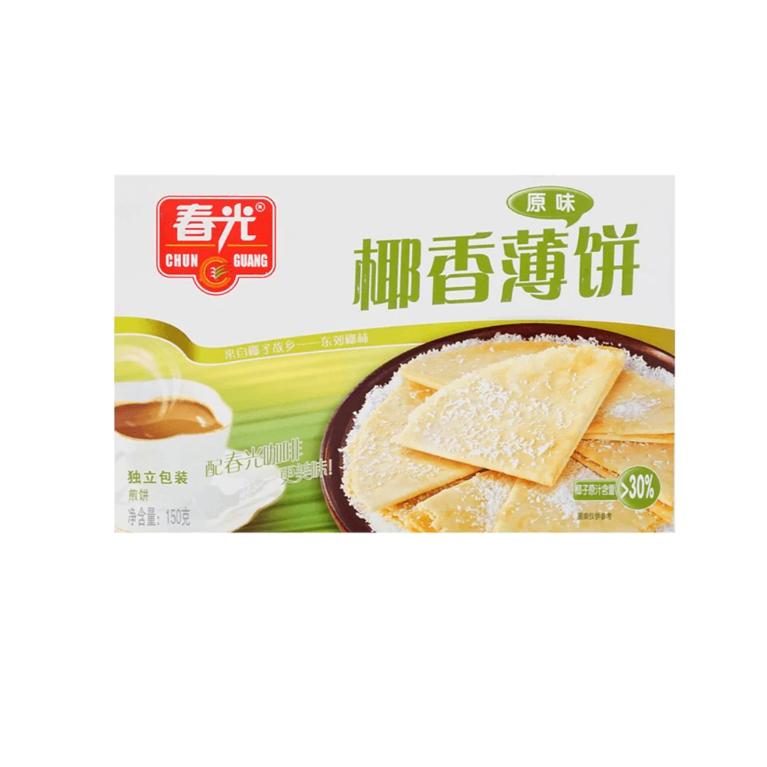Chun Guang Coconut Crackers 150g (Banh Snack)