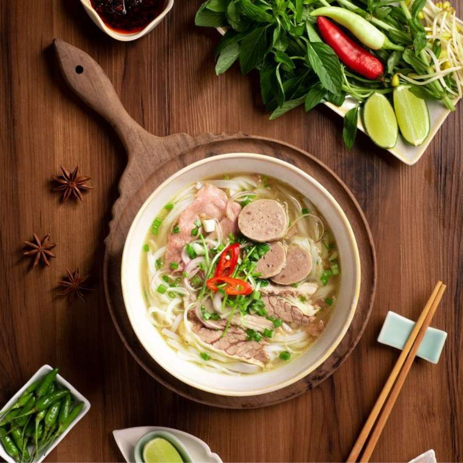 Bundle of 12 Boxes Spice Cube Beef Pho 75g (Vien Gia Vi Bao Long Pho Bo) - Image 2