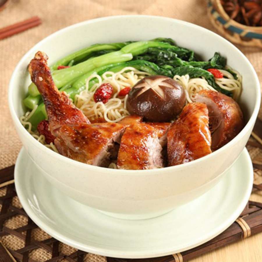 Bundle of 12 Boxes Spice Cube Duck Noodle 75g (Vien Gia Vi Bao Long Vit Tiem) - Image 2