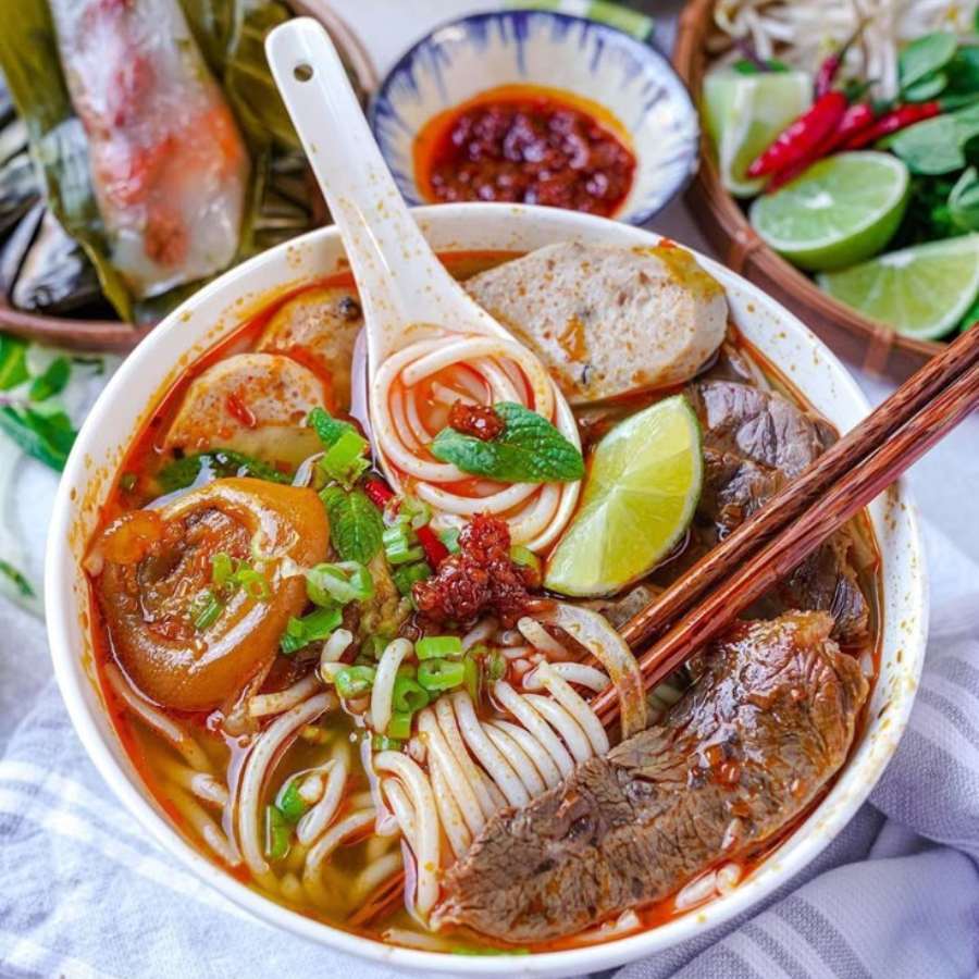 Bundle of 12 Boxes Spice Cube Hue Noodle 75g (Vien Gia Vi Bao Long Bun Bo Hue) - Image 2
