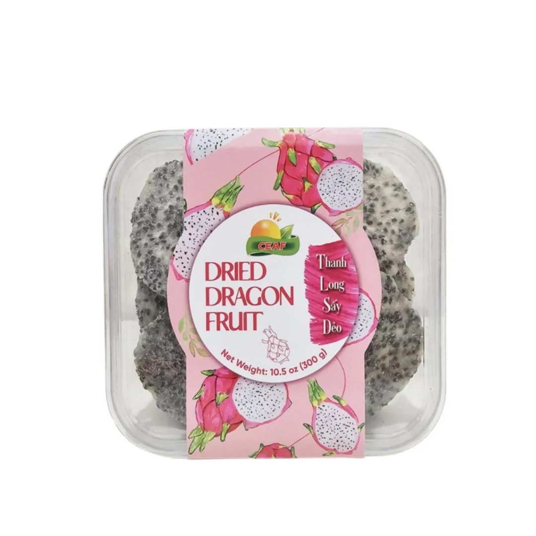 Ceaf Dried Dragon Fruit 300g (Thanh Long Say Deo)