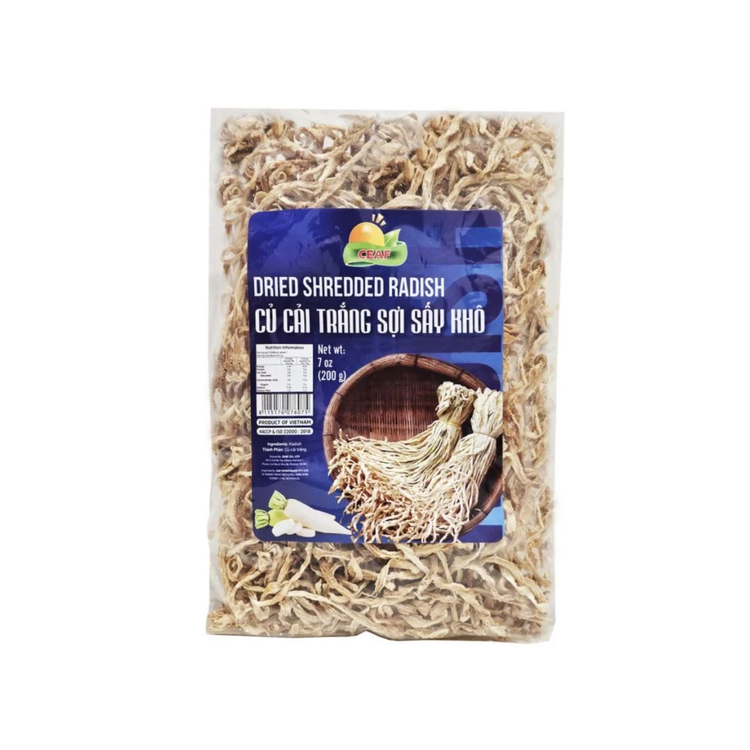 Ceaf Dried Shredded Radish 200g (Cu Cai Trang Soi Say Kho)