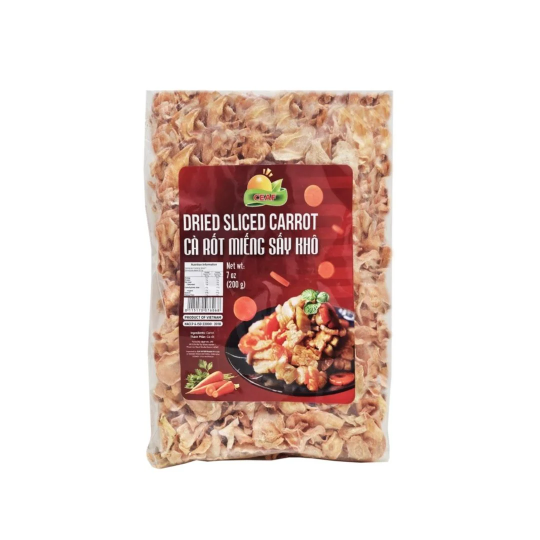Ceaf Dried Sliced Carrot 200g (Ca Rot Mieng Say Kho)