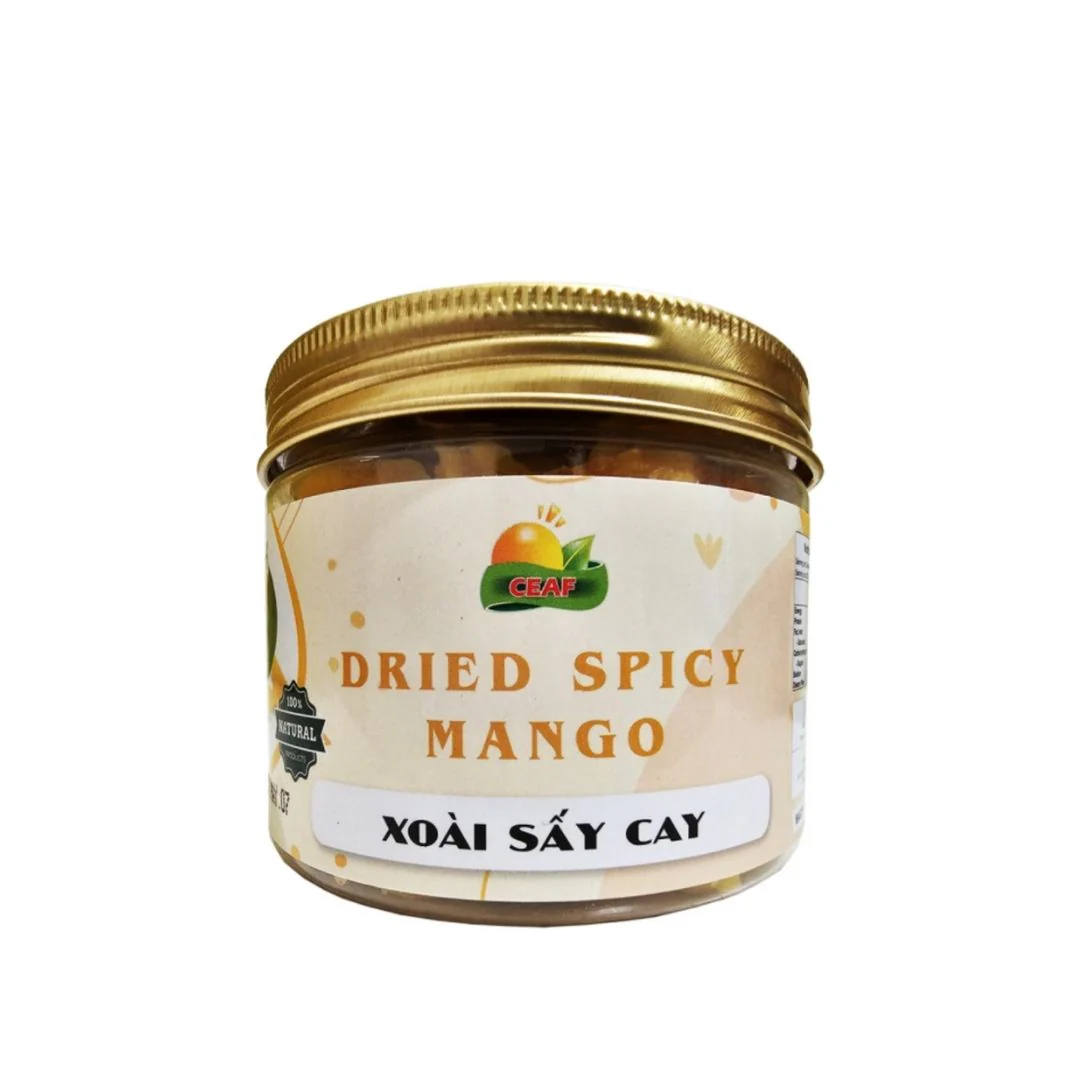 Ceaf Dried Spicy Mango 170g (Xoai Muoi Ot Say Deo)