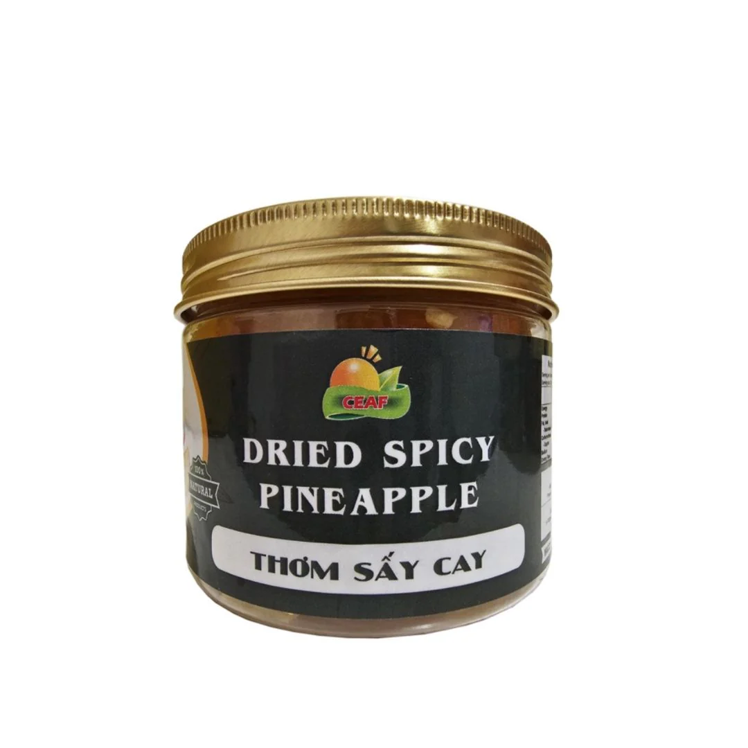 Ceaf Dried Spicy Pineapple 170g (Thom Muoi Ot Say Deo)