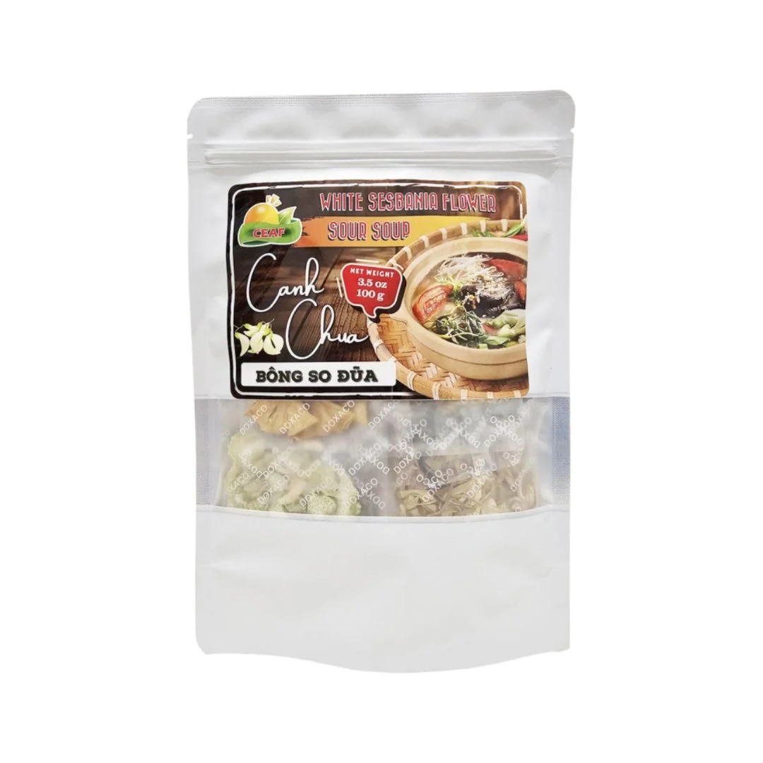 Ceaf White Sesbania Flower Sour Soup 100g (Canh Chua Bong So Dua)