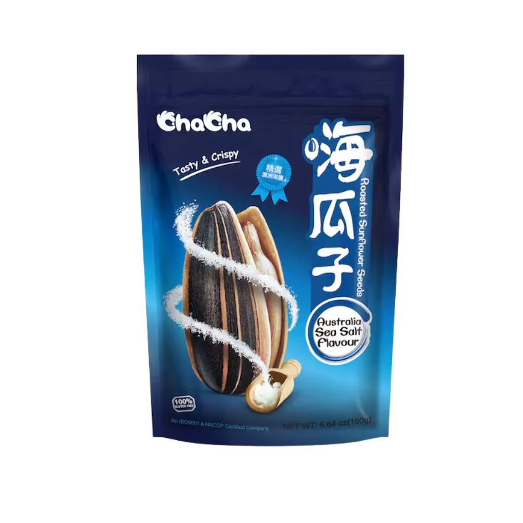 ChaCha Sunflower Seeds Sea Salt Iced Milk 160g (Hat Huong Duong Vi Muoi Sua)