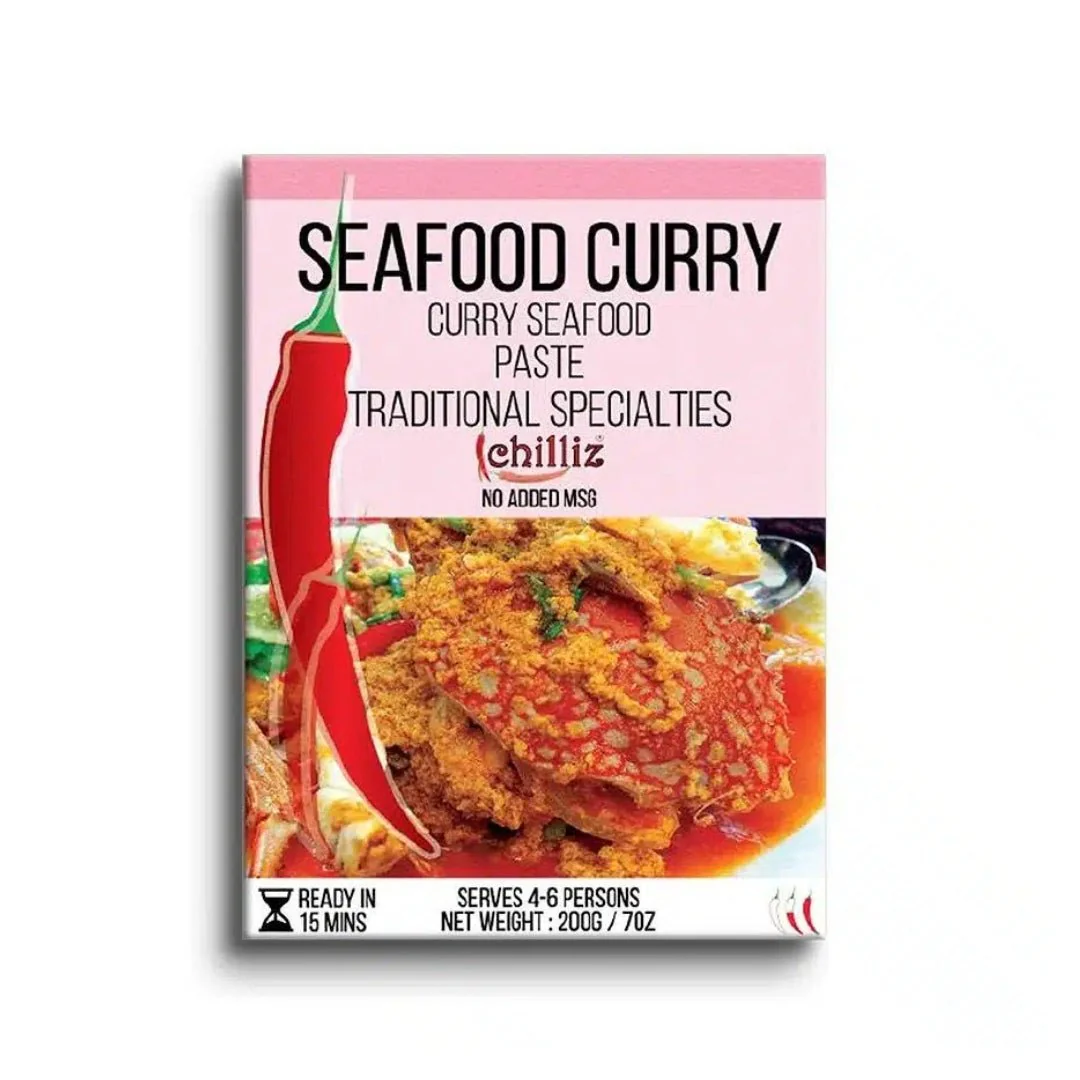 Chiliz Seafood Curry Paste 200g (Gia Vi Nau Cari Hai San)