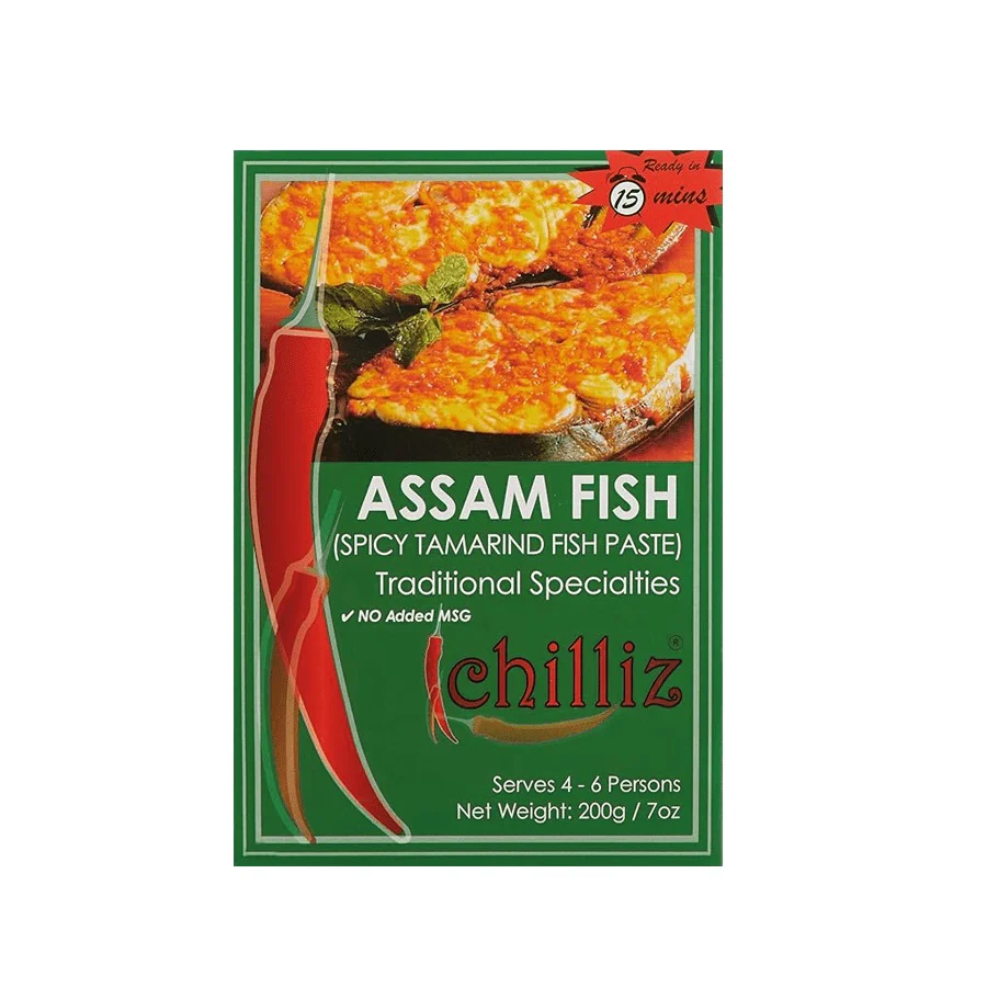 Chilliz Assam Fish Paste 200g (Sot Ca Chua Cay)