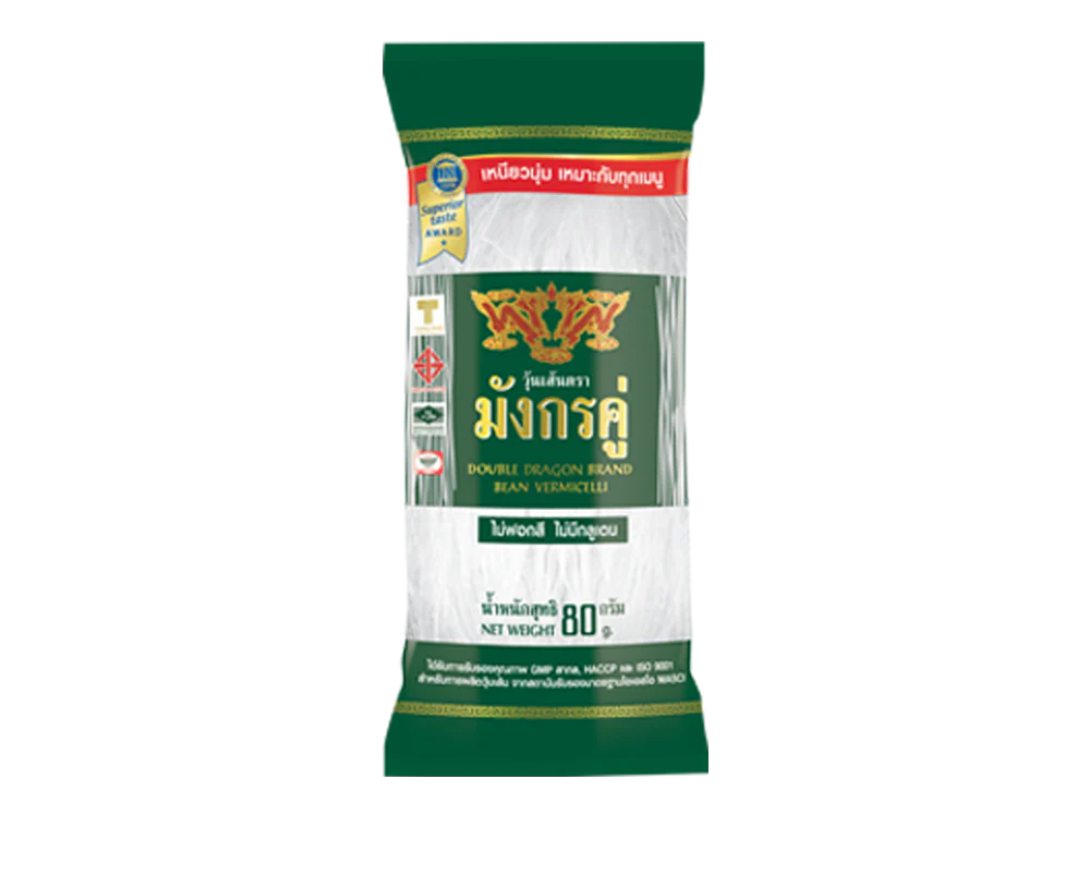 Double Dragon Bean Vermicelli 80g (Mien)