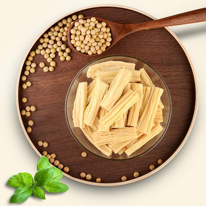 Golden Bai Wei Dried Bean Curd Stick 150g (Tau Hu Ky) - Image 3