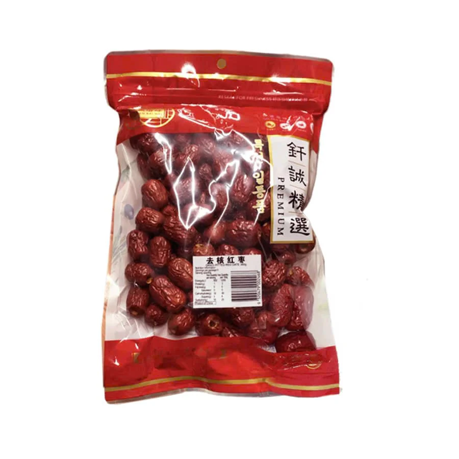 Golden Bai Wei Dried Pitted Red Dates Seedless 360g (Tao Do Kho Khong Hat)
