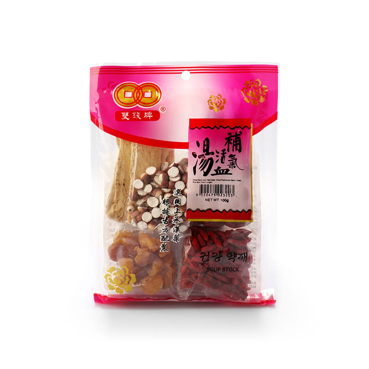 Golden Bai Wei Soup for Nourishing Blood 100g (Thuốc Bắc Hầm Gà Bổ Máu)