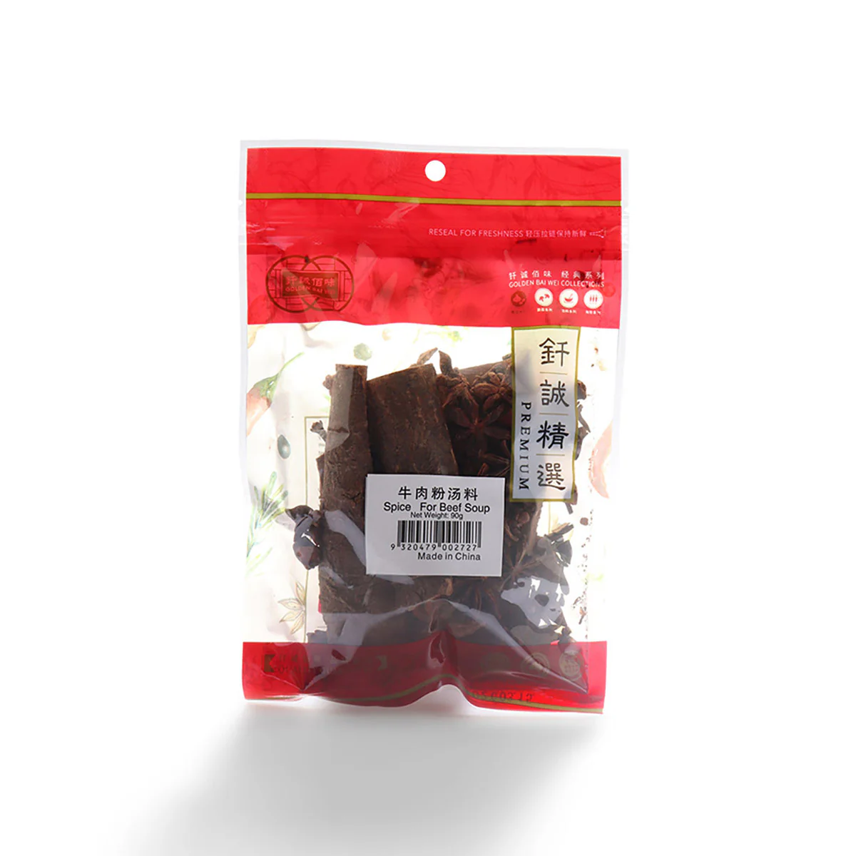 Golden Bai Wei Spice for Beef Soup 90g (Gia Vi Pho Bo)