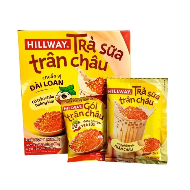 Hillway Bubble Milk Tea 280g, 4 Servings (Tra Sua Tran Chau) - Image 2