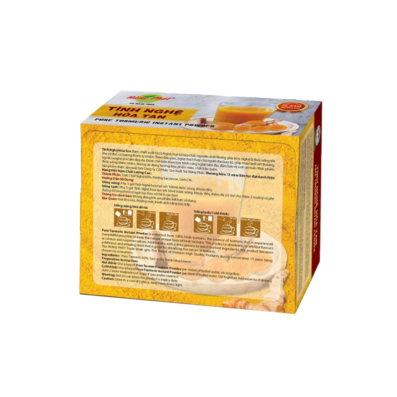 Hung Phat Pure Instant Turmeric Tea 300g (Tinh nghe hoa tan) - Image 2