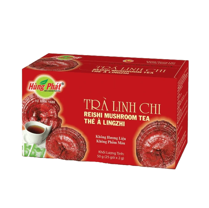 Hung Phat Reishi Mushroom Tea 50g (Tra Linh Chi)
