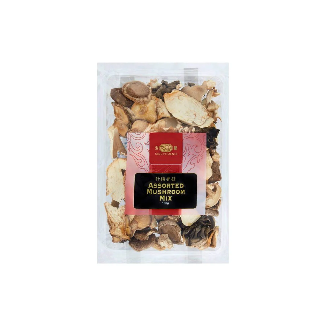 Jade Phoenix Asstd Mushroom Mix 100g (Nam Kho Thap Cam)