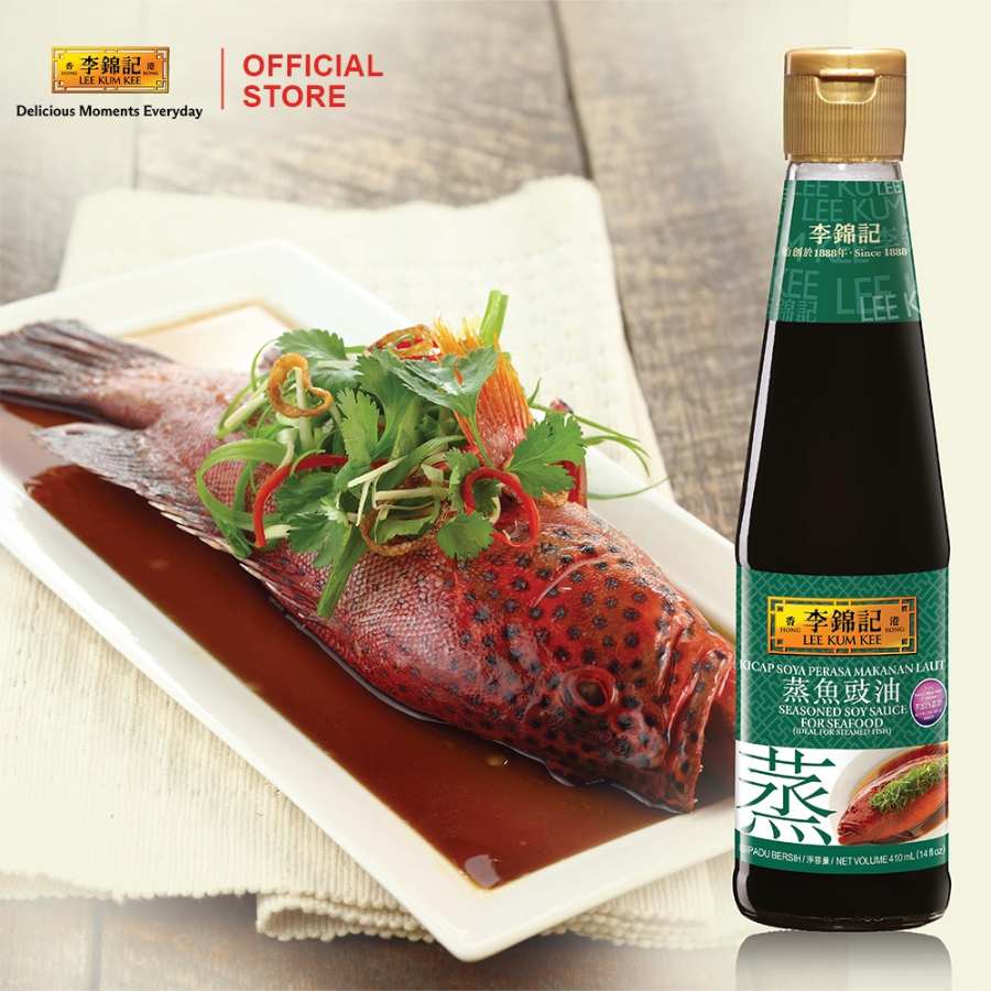 Lee Kum Kee Seasoned Soy Sauce Seafood 410ml - Image 2