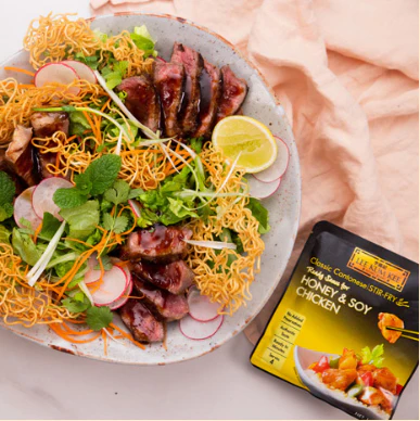 Lee Kum Kee Ready Sauce For Honey & Soy Chicken GF 120G - Image 2