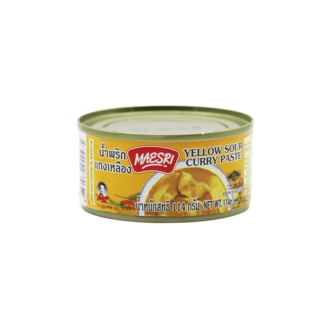 Maesri Sour Curry Paste 114g (Sot Cari)