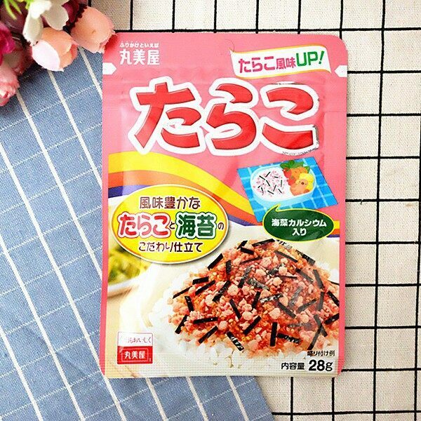 Marumiya Furikake Tarako 28g (Gia vi rac com vi trung ca tuyet) - Image 2