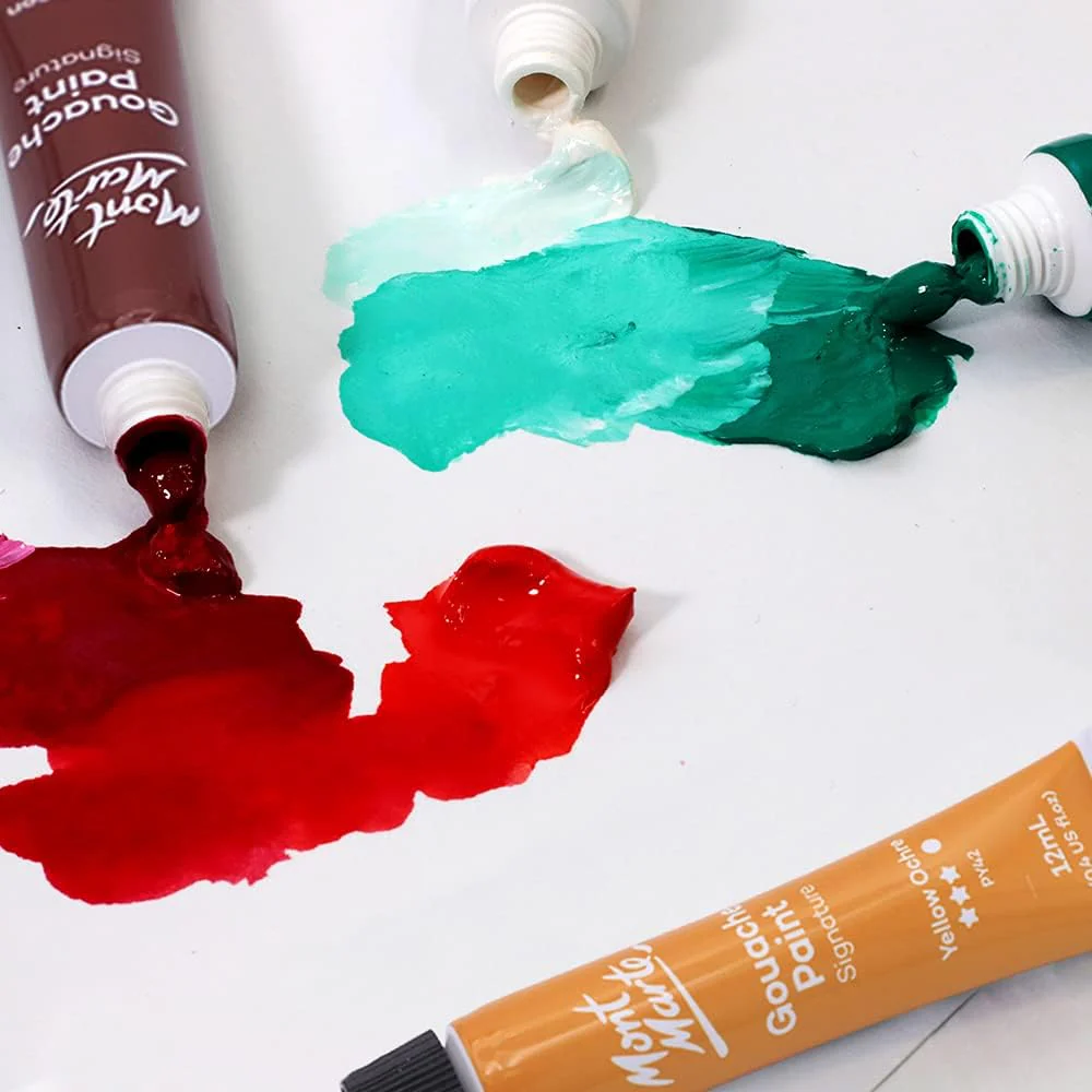 Mont Marte Gouache Paints Signature Series 12PC - Image 3
