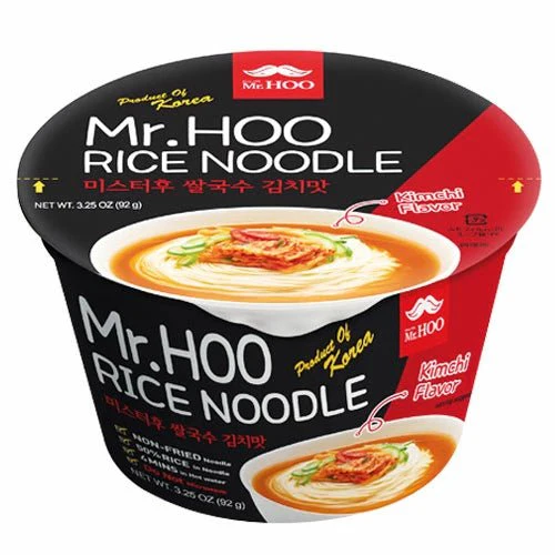 Mr. Hoo Big Rice Noodle Kimchi Bowl 92g (mi gao Mr.Hoo vi kim chi) - Image 2