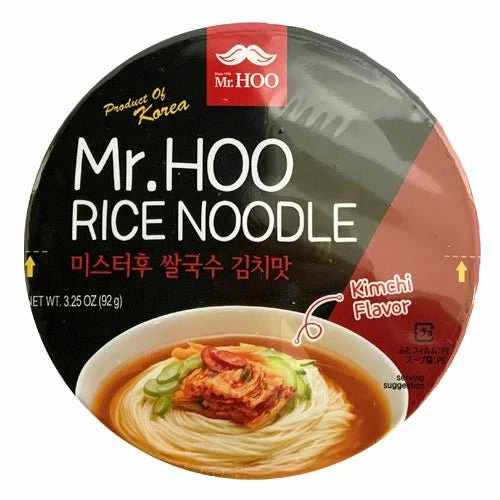 Mr. Hoo Big Rice Noodle Kimchi Bowl 92g (mi gao Mr.Hoo vi kim chi) - Image 3