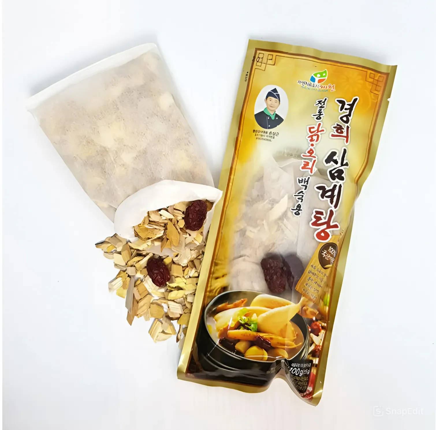 Myungseong Herb Teabag for Chicken Stew 100g (Thao Moc Ga Ham) - Image 3