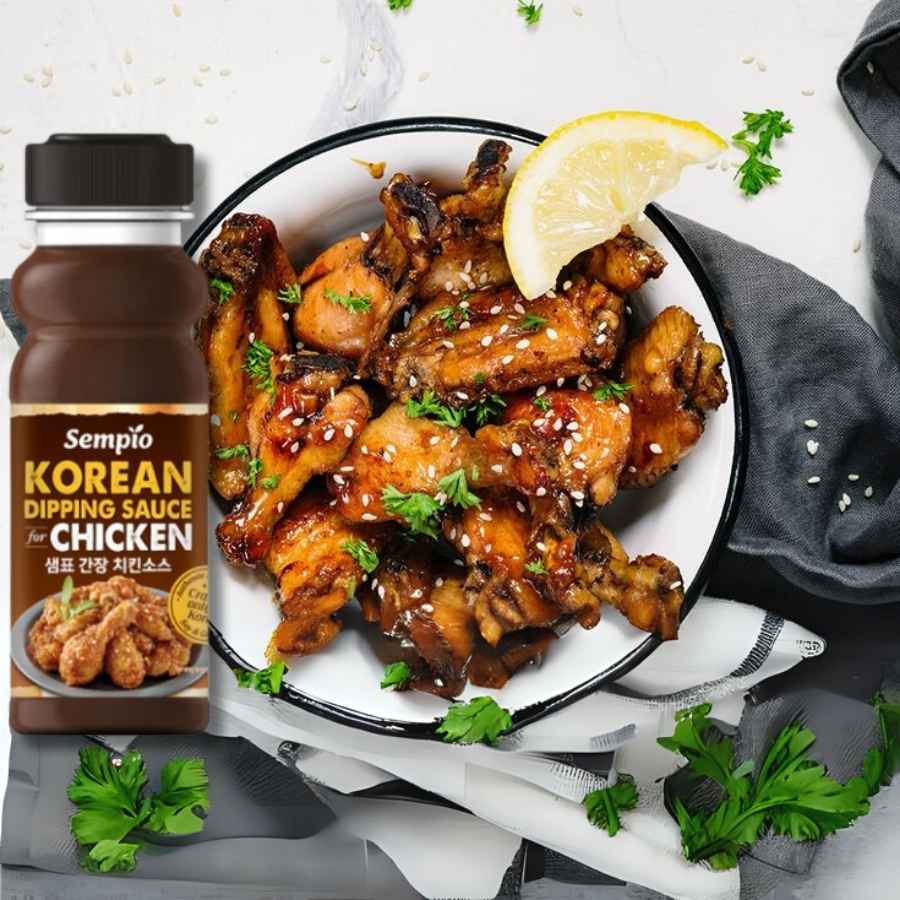 Sempio Korean Dipping Sauce For Chicken Soy & Garlic 250ml (Nuoc Cham) - Image 2