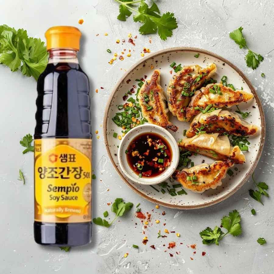 Sempio Korean Naturally Brewed Soy Sauce No 1 500 ml (Nuoc Tuong) - Image 2