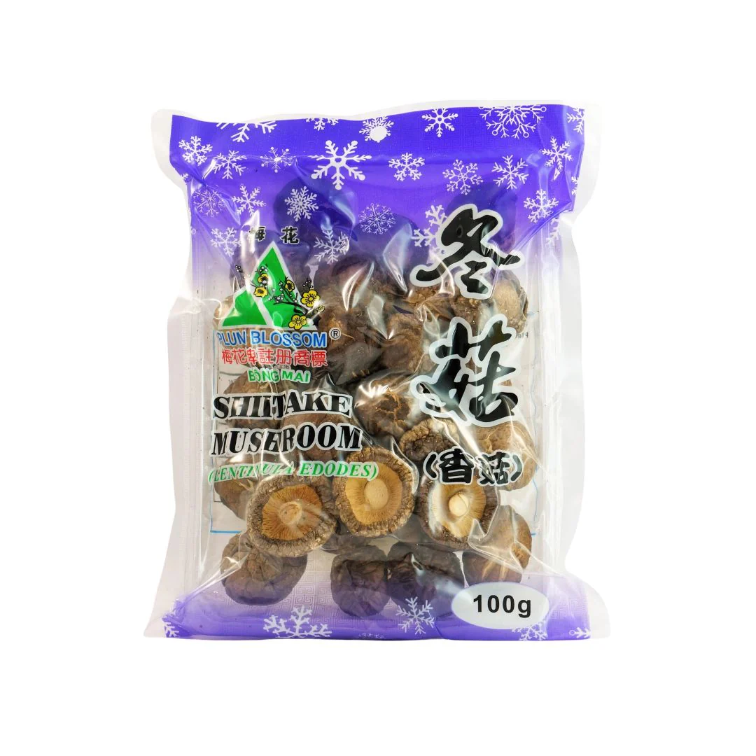 Plum Blossom Dried Shiitake Whole Size 100g (Nam Huong Bong Mai)