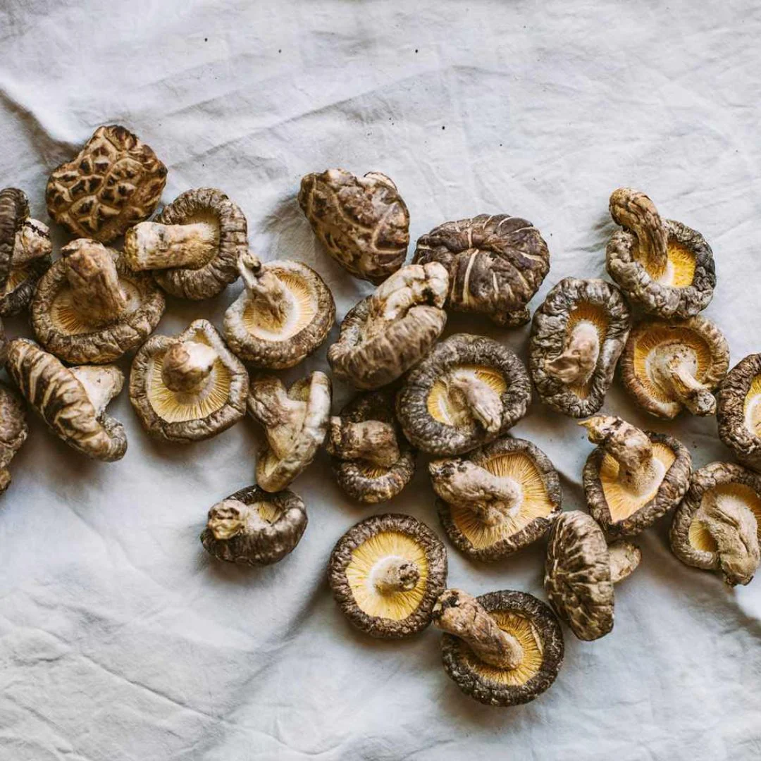Plum Blossom Dried Shiitake Whole Size 100g (Nam Huong Bong Mai) - Image 2