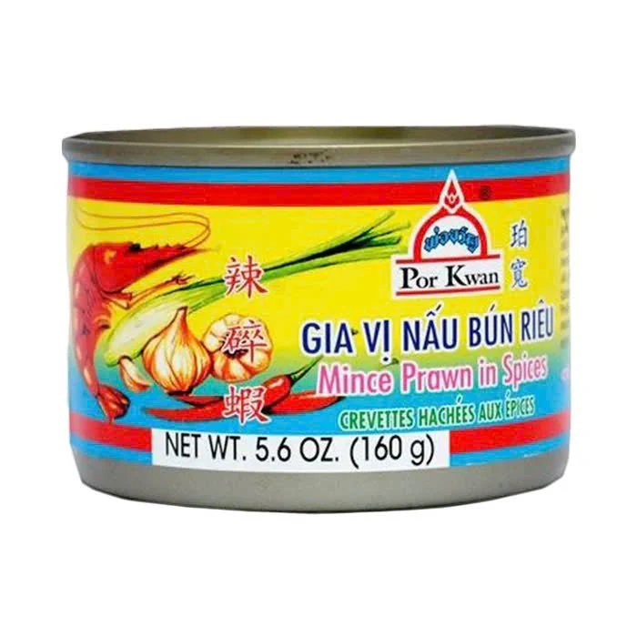 Por kwan Mince Prawn In Spice 160g (Gia vi nau bun rieu)