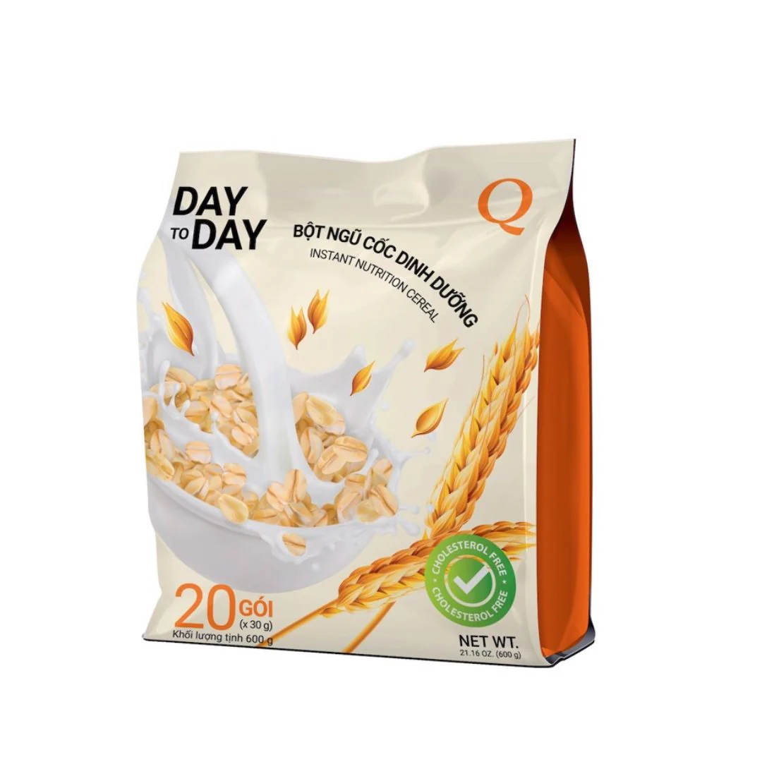 Q Express Day To Day Instant Nutrition Cereal 600g (Bot Ngu Coc Dinh Duong)