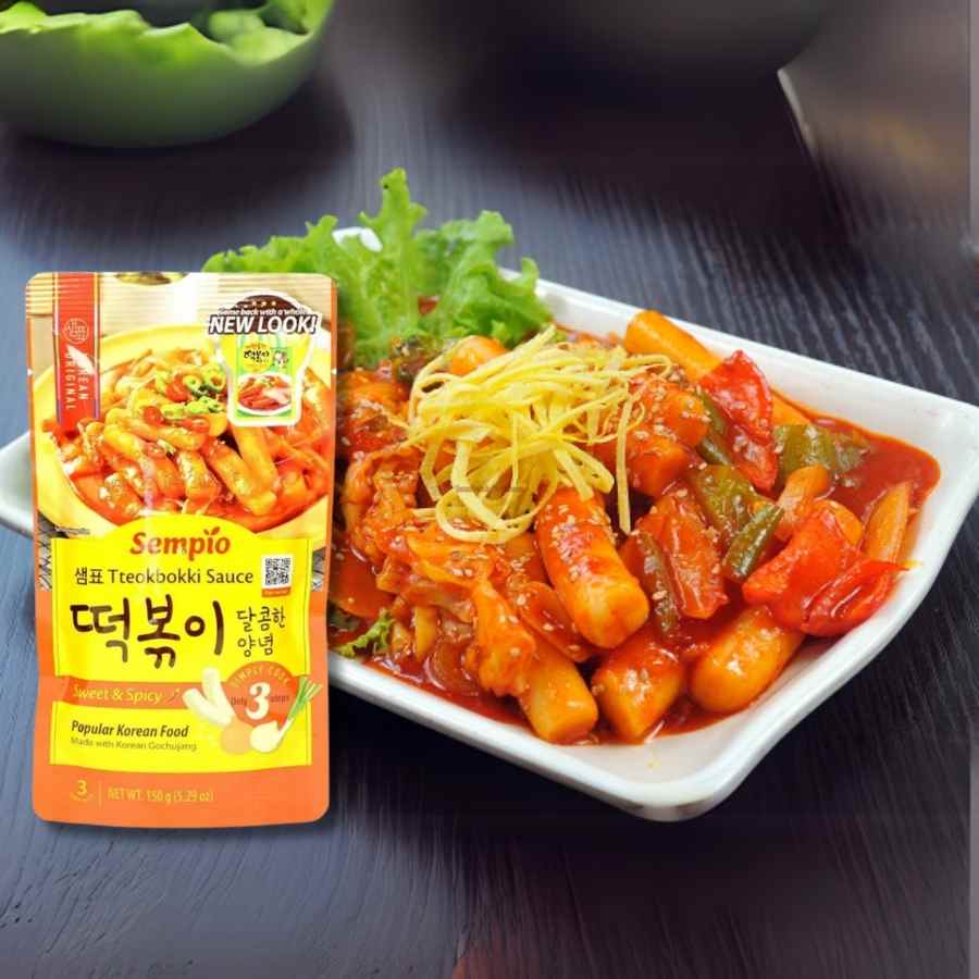 Sempio Topokki Sauce Sweet Spicy 150g (Sot Topokki Cay Ngot) - Image 3