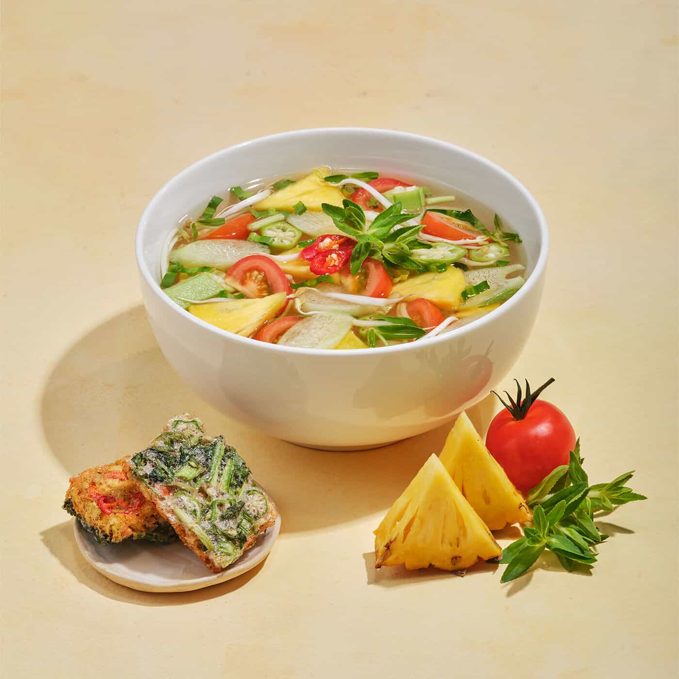 SUP Vegetarian Sweet and Sour Soup 5 Sachets A Box (Canh Chua Chay) - Image 3
