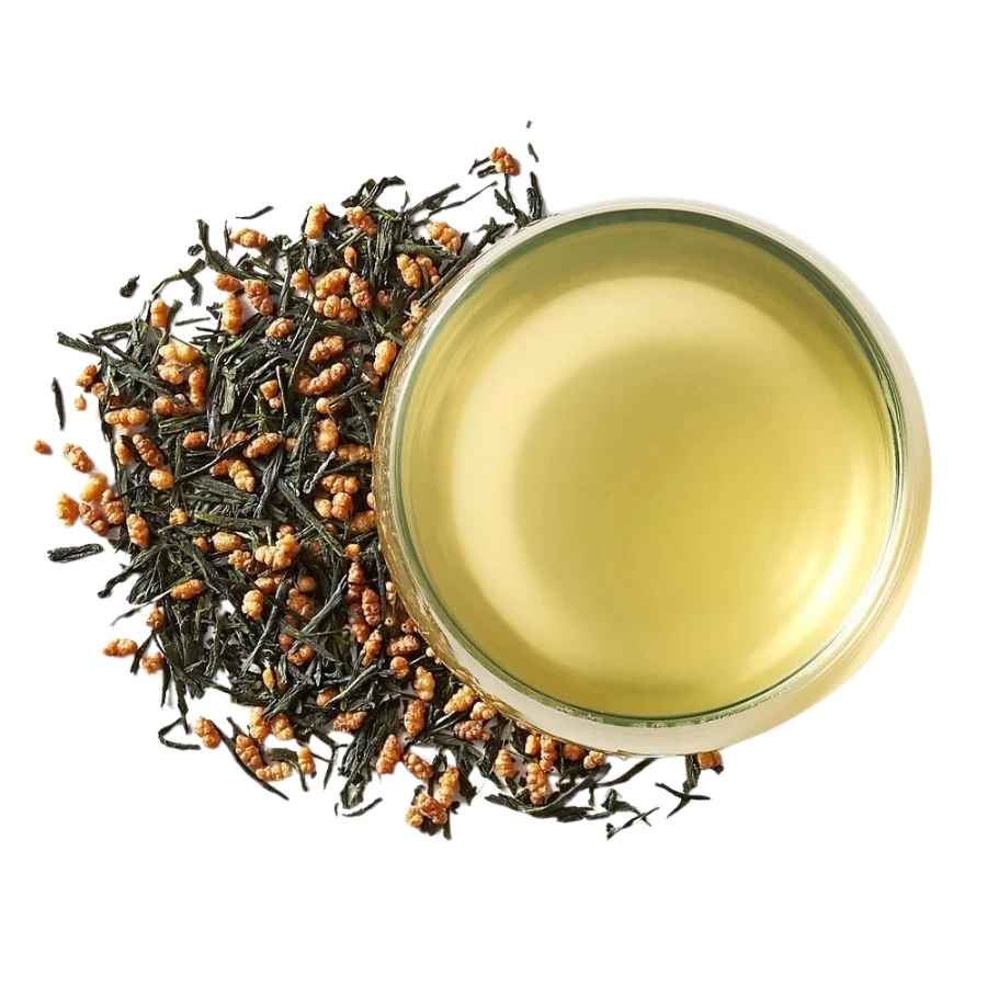 Ujinotsuyu Genmaicha Japanese Roasted Rice Tea 40g (Tra Xanh Gao Rang) - Image 3