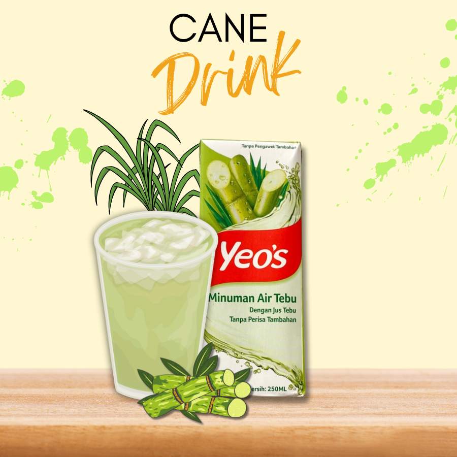 Yeos Sugar Cane Drink 6Pk 250ml (Nuoc Mia) - Image 3