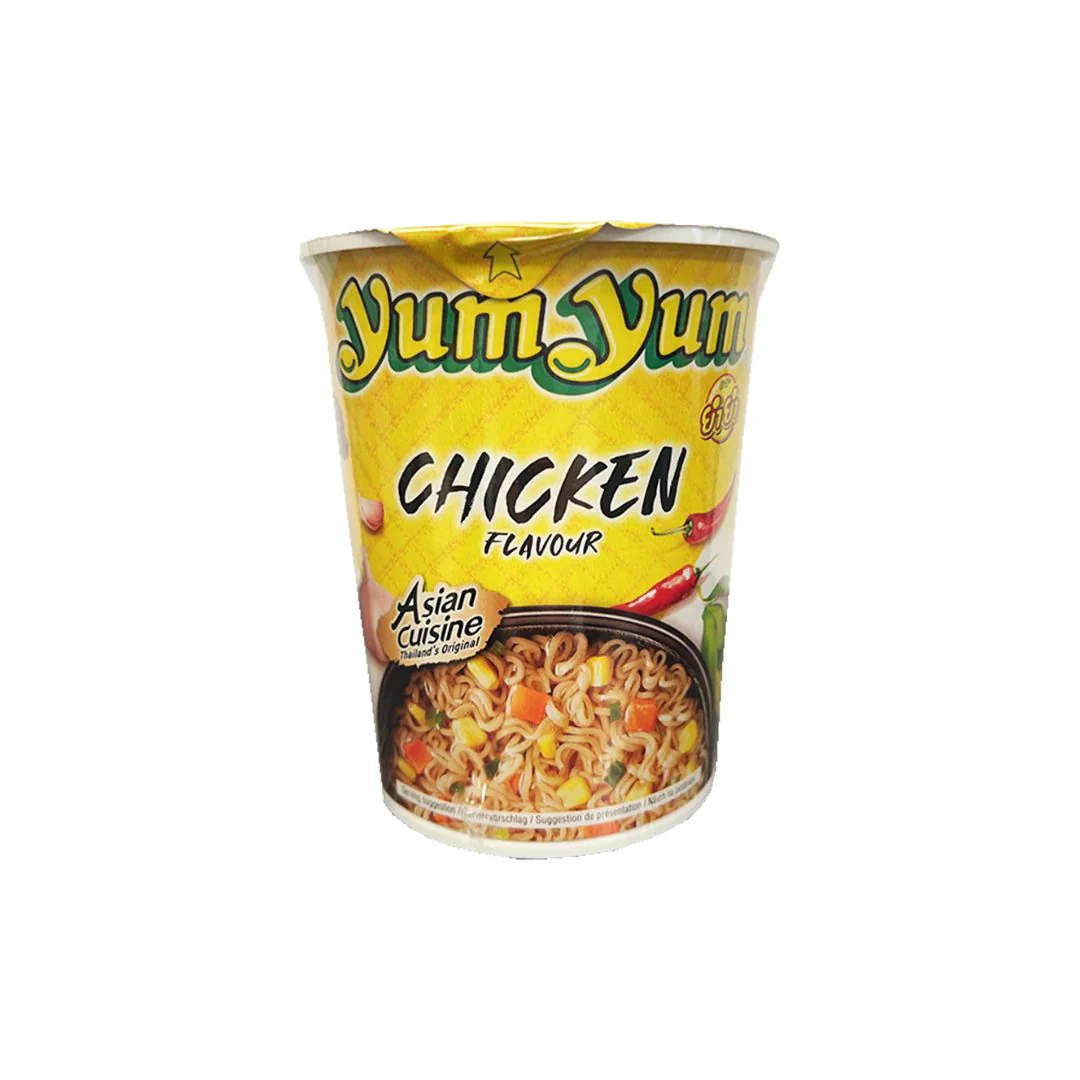 Yum yum Noodle Cup Chicken 70g (Mi Ly)
